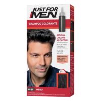 Just for Men black brown hair colouring shampoo H55
