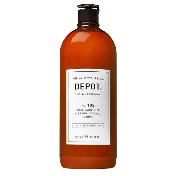 Depot 102 bivalent anti-dandruff shampoo for dandruff and oily hair 1000ml Barbieri Uniti srl