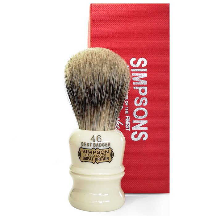 Simpsons shaving brush berkeley 46 best badger Barbieri Uniti srl
