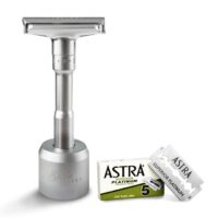 Safety razor Adjustable matte with Stand - The Shave Factory