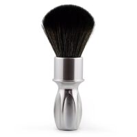 Shaving brush synthetic Silver 400 Plissoft Noir 24mm - Razorock