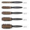 Kiepe kit 5 hair brushes pure rose gold 12,20,25,33,43mm - Image 2